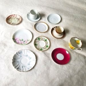 Assorted Tea Cup Saucers Porcelain Fine Bone China from England